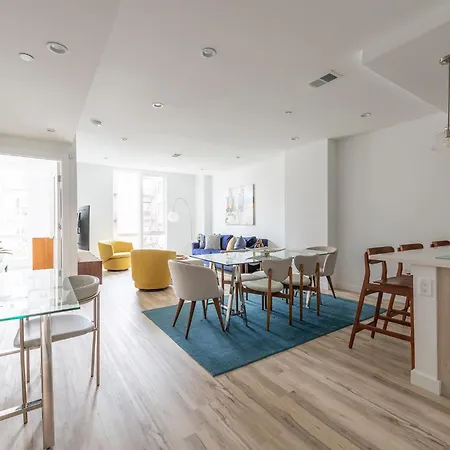 Sun-Kissed 3Br Loft With Patio Minutes To Nyc Apartment Hoboken Exterior photo